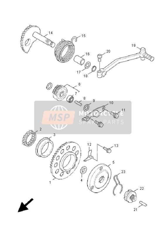 Yamaha XC125 CYGNUS X 2007 Inicio 2 para un 2007 Yamaha XC125 CYGNUS X